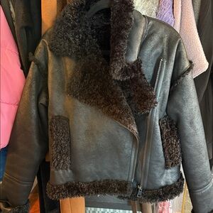 Black Shearling Jacket